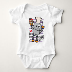 Robot Koch Baby Strampler