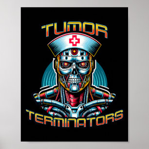 Robot-Krankenschwester Futuristische Krankenschwes Poster