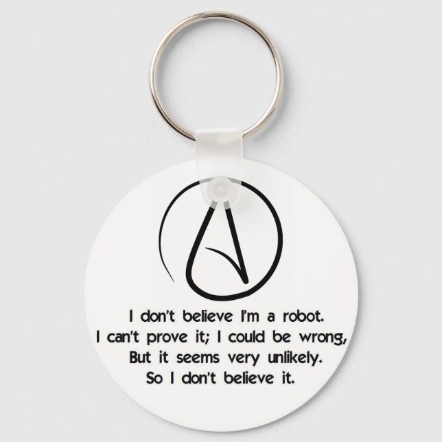 Robot Logic Schlüsselanhänger (Vorderseite)