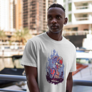 Robot Man Sci Fi Cyber Urban T-Shirt