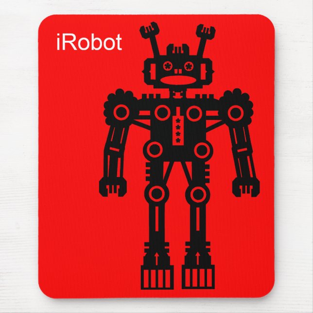 Robot Mk I (iRobot) - Rot Mousepad (Vorne)