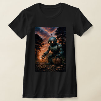 Robot Mushroom Harvester T-Shirt