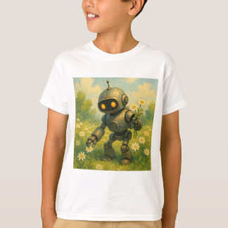 Robot Picking-Blume T-Shirt