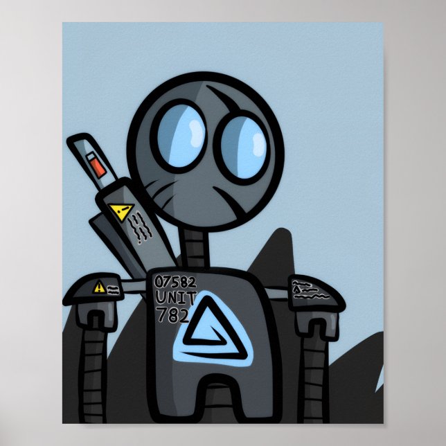 Robot Poster (Vorne)