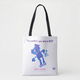 Robot Press & Gripper Tote Bag Tasche