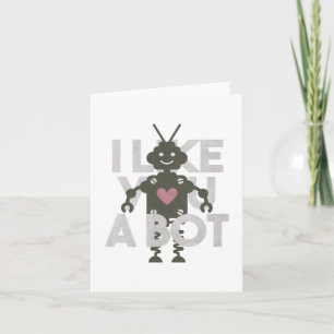 Robot Pun : Je t'aime un robot