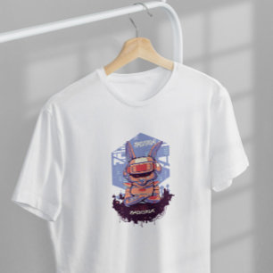 Robot Rabbit Sci Fi Cyber Urban T-Shirt