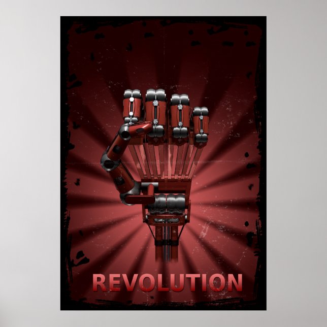 Robot Revolution Poster (Vorne)
