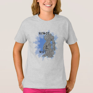 Robot-Riots-T-Shirts für Kinder 14 T-Shirt