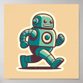 Robot Runner Poster