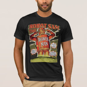 Robot Sam Antwort-Mann T-Shirt