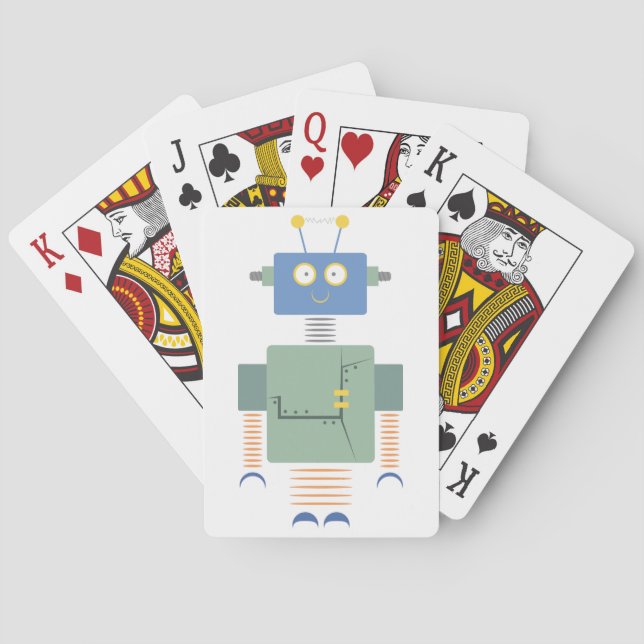 Robot Spielkarten (Rückseite)