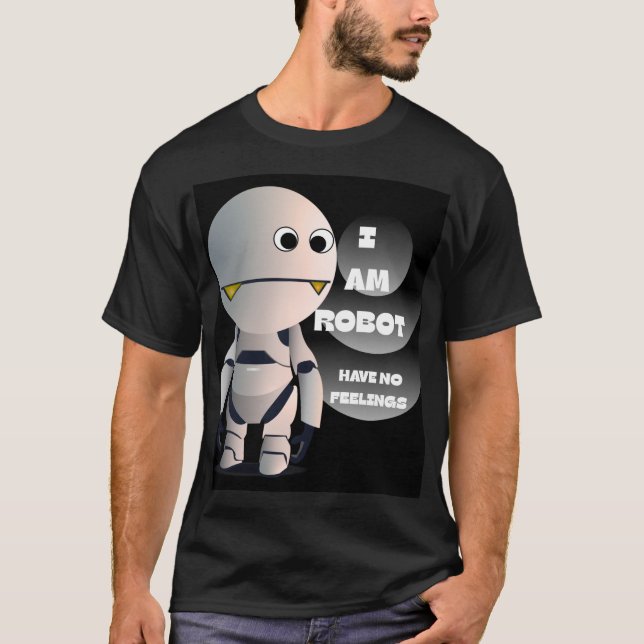 Robot T Shirt (Vorderseite)