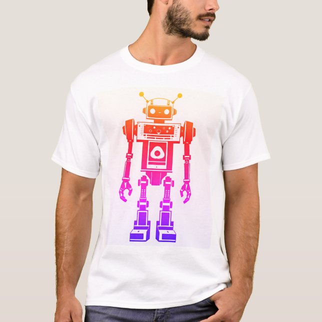 Robot T-Shirt (Vorderseite)