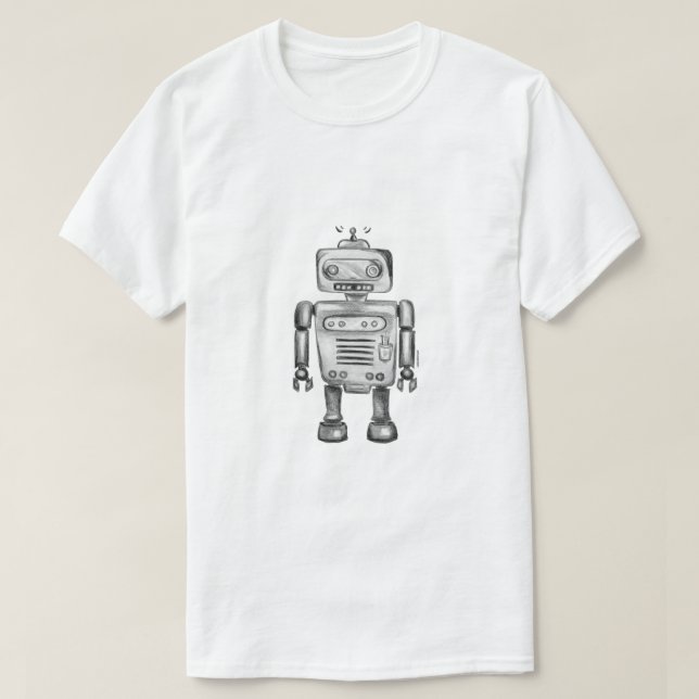 Robot T - Shirt (Design vorne)