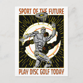 Robot Thrower #1 Postkarte