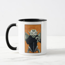 Robot Vampire Dracula Tasse