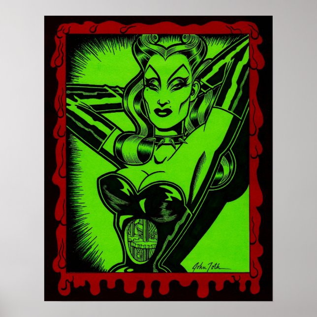 Robot Vampire Vixen Poster (Vorne)