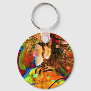 Robot-Verbindung Schlüsselanhänger