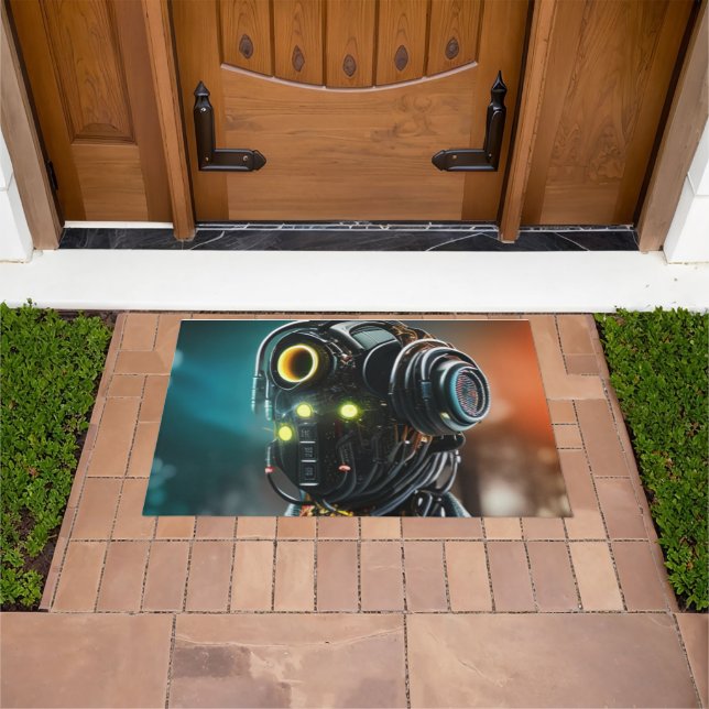 Roboter-3-Doormat Fußmatte (Außenbereich)