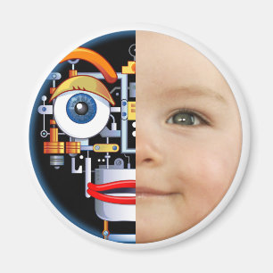 Roboter-Baby Magnet