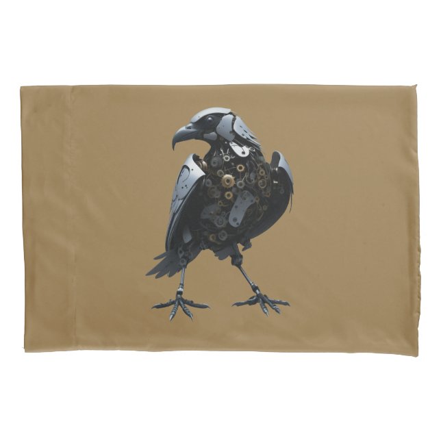 Roboter Bird Kissenbezug (Vorderseite)
