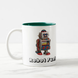 Roboter-Brennstoff Zweifarbige Tasse