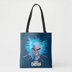 Roboter Chicken Scientist Head Graphic Tasche