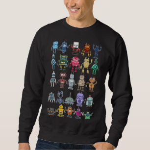 Roboter Collection Science Technology Roboter Sweatshirt