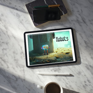Roboter - Digitale Kunstwerke von Christine aka st Kalender