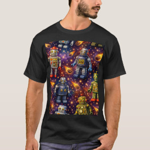 Roboter-Erkundungskosten T-Shirt