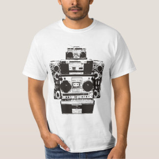 Roboter-Felsen Beatbox T-Shirt