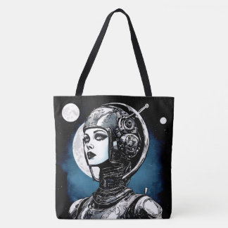 Roboter Frau VI Tasche