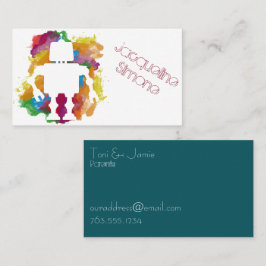 Roboter-Freundschafts-Karten Visitenkarte