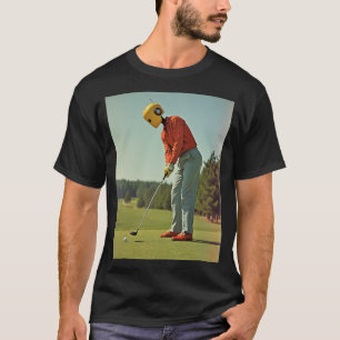 Roboter-Golfer-T-Shirt T-Shirt