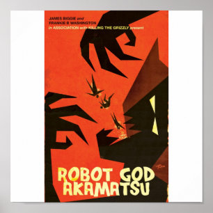 Roboter-Gott Akamatsu Plakat 6