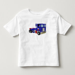 Roboter-halb LKW Kleinkind T-shirt