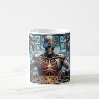 Roboter-Ingenieur Kaffeetasse