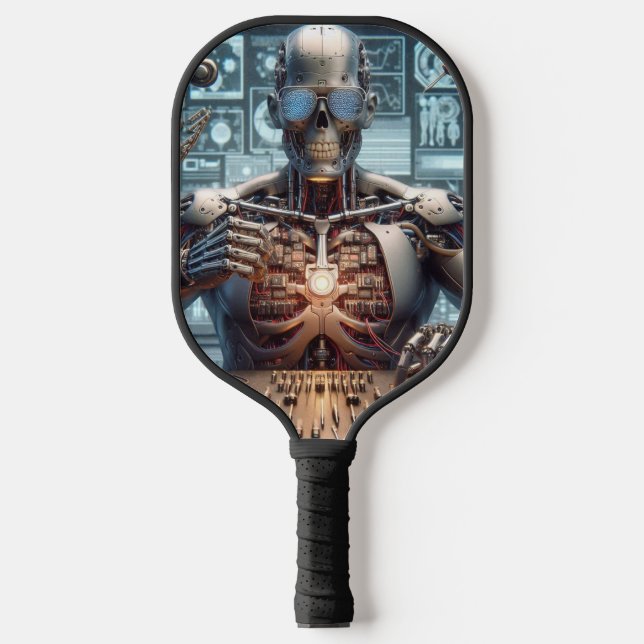 Roboter-Ingenieur Pickleball Schläger (Vorderseite)