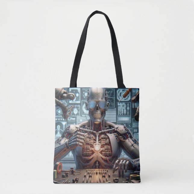 Roboter-Ingenieur Tasche (Vorderseite)