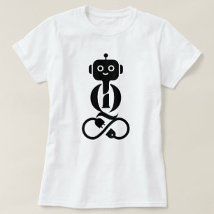 Roboter-Intelligenzquotient (IQ) ist unendlich T-Shirt