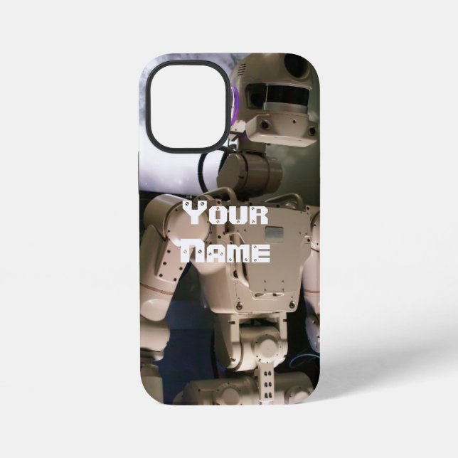 Roboter iPhone 12 Mini Hülle (Rückseite)