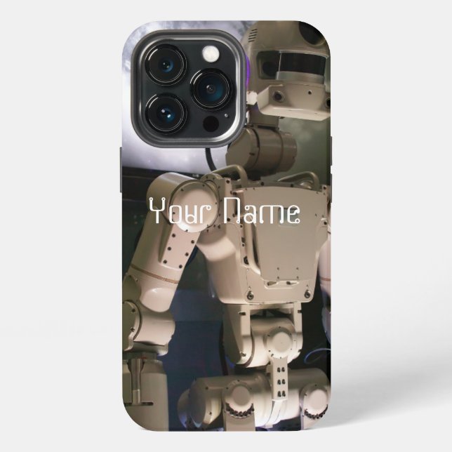 Roboter iPhone 13 Pro Hülle (Hinten)