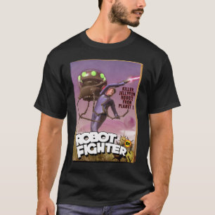 Roboter-Kämpfer-Fake-Massen-Abdeckungs-T - Shirt