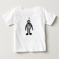 Roboter Love baby or kid Romper
