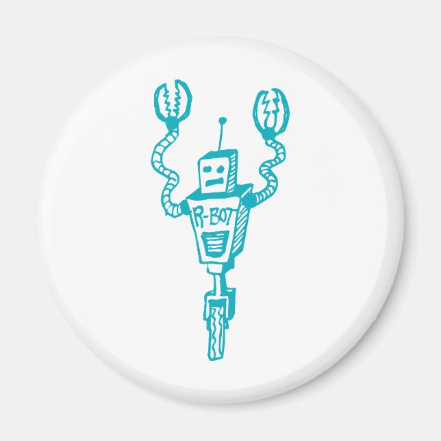 Roboter Magnet (Vorne)