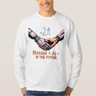 Roboter-Mensch T-Shirt