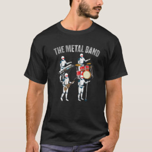 Roboter - Metallband - Mechanik - SC T-Shirt