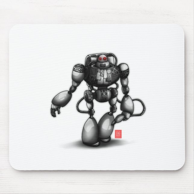 Roboter Mousepad (Vorne)