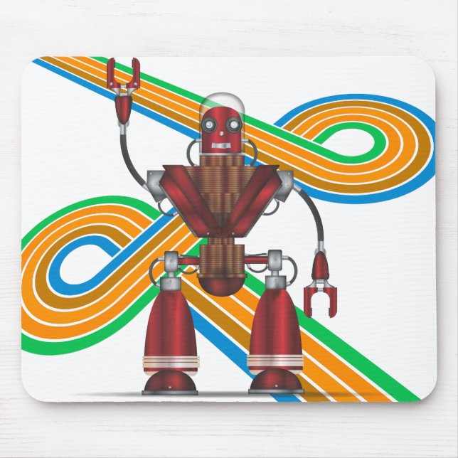 Roboter Mousepad (Vorne)